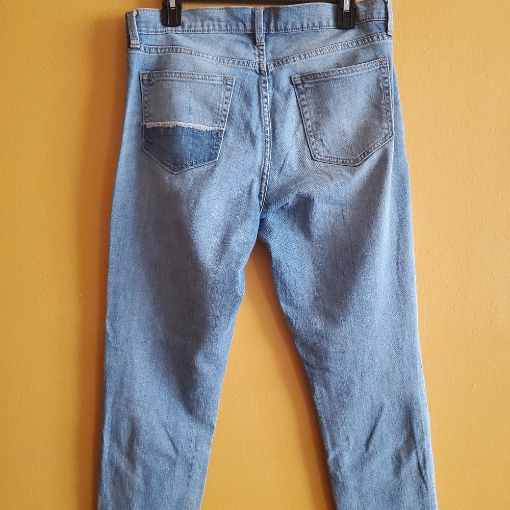 Gap Patchwork Distressed Jeans - image 4